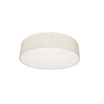 Kremowa lampa sufitowa Turda III - okrągła 50cm