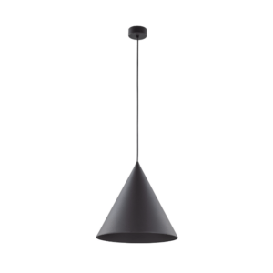 Lampa wisząca Cono Large TK - czarny stożek