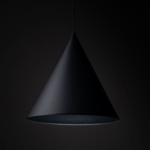 Lampa wisząca czarny stożek Cono Large TK