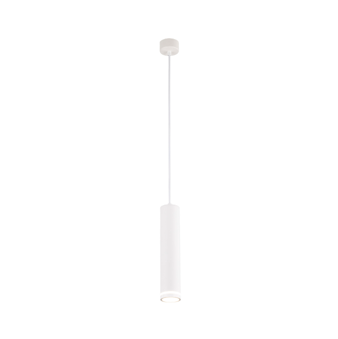 Lampa wisząca tuba Jet - biała