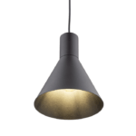 Loftowa lampa wisząca Jump Mini TK - złoty środek klosza