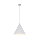 Nowoczesna biała lampa wisząca Cono Large TK