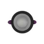 Nowoczesne oczko LED Jet - czarne