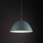Sufitowa lampa Faro jasnoniebieska - 33 cm