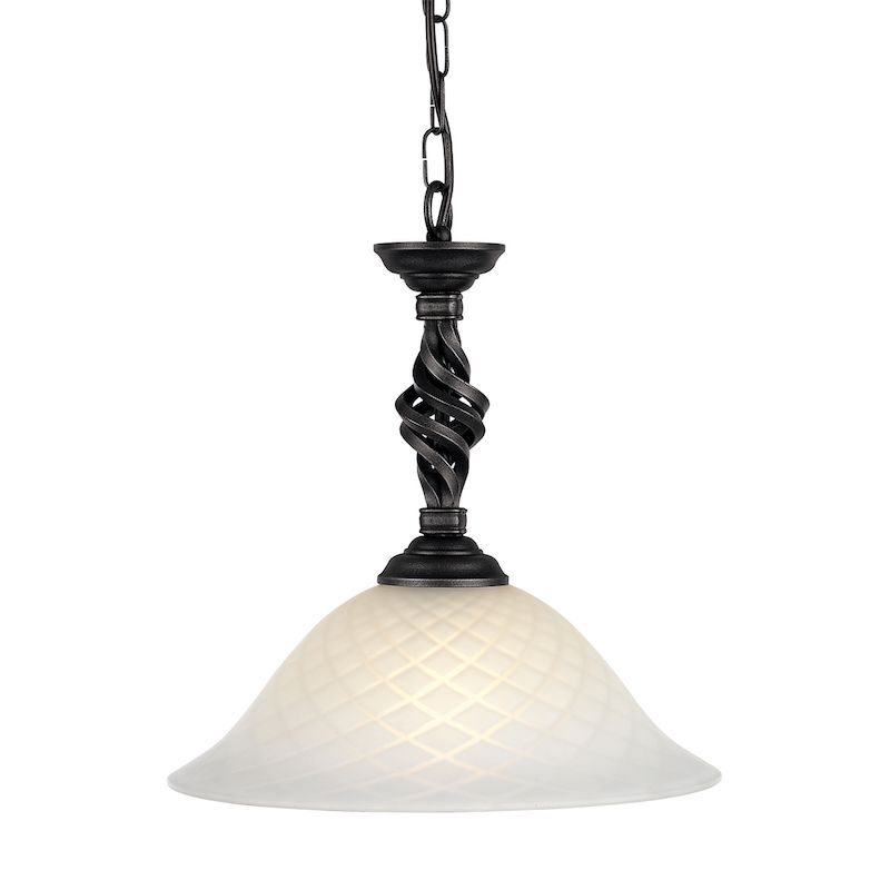 Antyczna lampa wisząca Pembroke - styl dworkowy