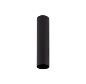 Czarny spot sufitowy Fourty S - 18,5 cm
