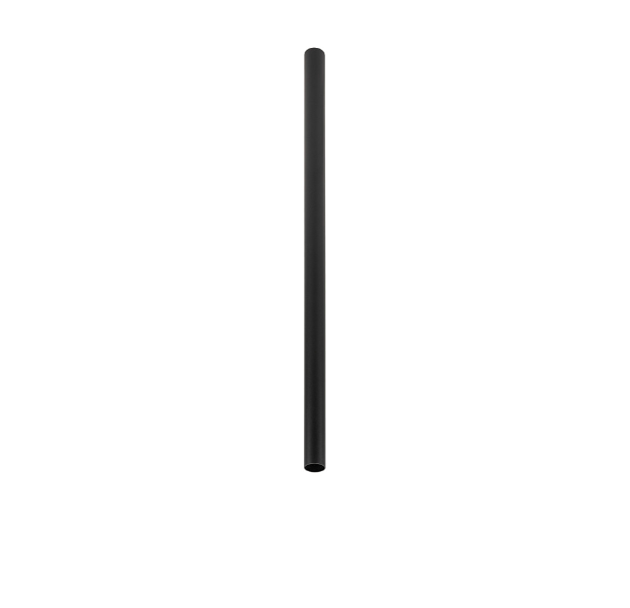 Długa tuba sufitowa Fourty M - 75 cm - czarna