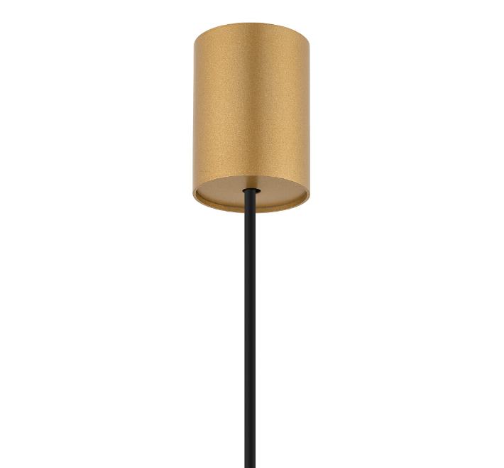 LAmpa Laser 49cm - złota podsufitka