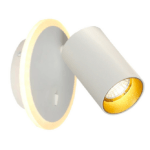 Biały reflektor kinkiet LED Parma - ruchomy