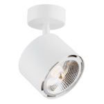 Biały regulowany reflektor Clevland - spot LED