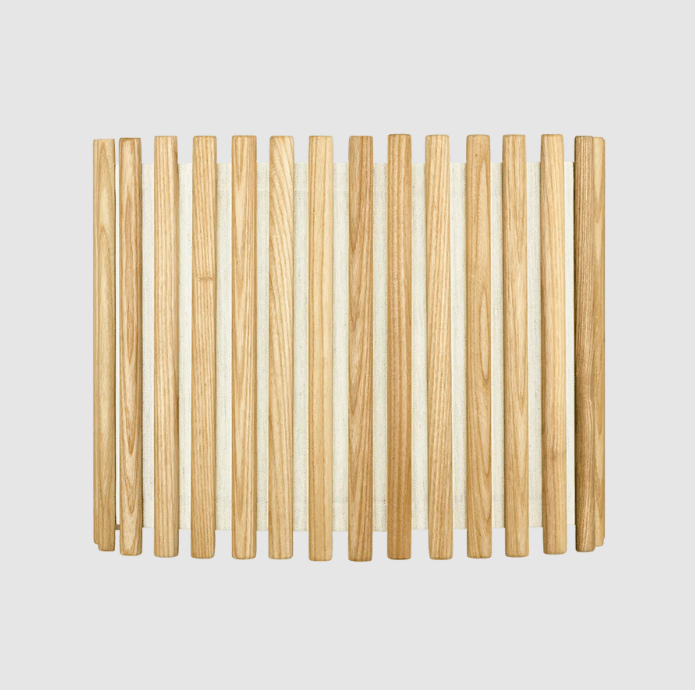 Drewniana lampa wisząca Komorebi UMAGE 33 cm - jasne drewno
