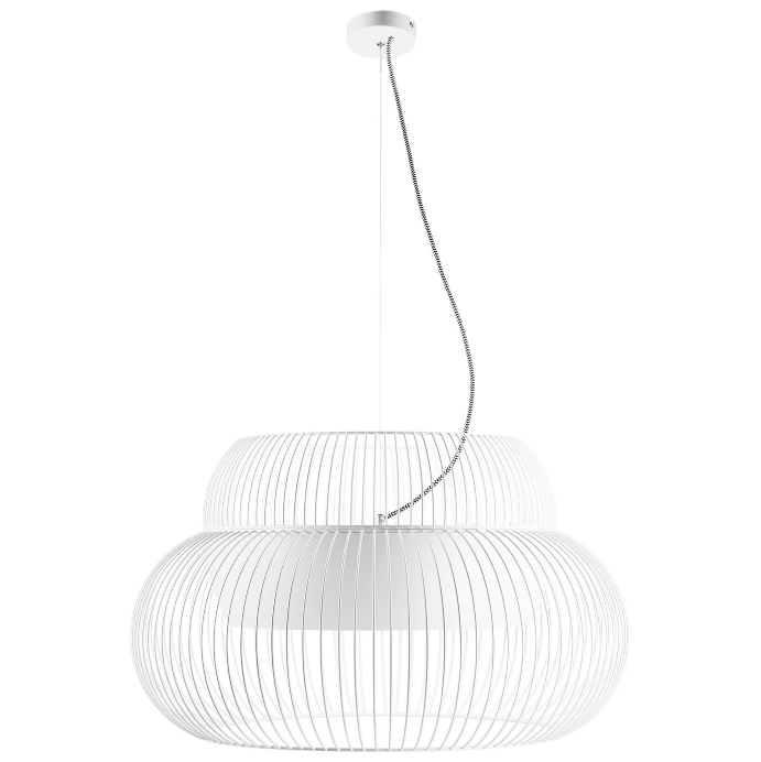 Druciana lampa wisząca do salonu Atlas - Nordlux