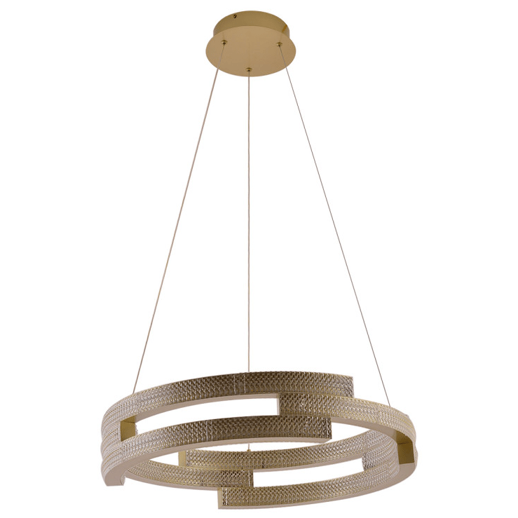 Elegancka lampa wisząca glamour Tarja LED