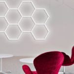 Lampy ścienne do biura Geometric LED