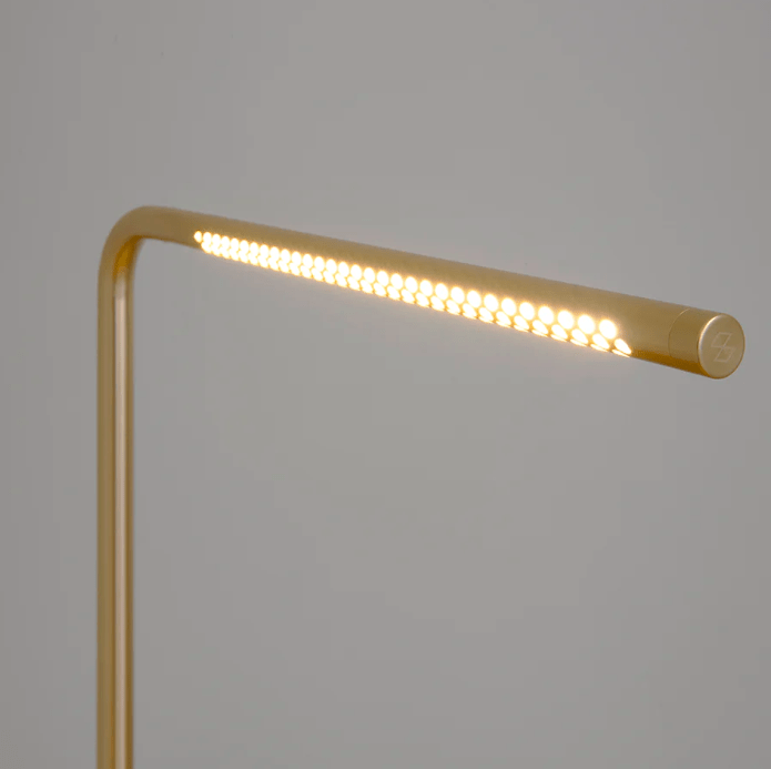 Nowoczesna lampka biurkowa LED Omni UMAGE - dziurki
