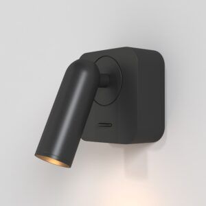 Kinkiet minimalistyczny Mirax - Maytoni - czarny reflektor LED, 3000k