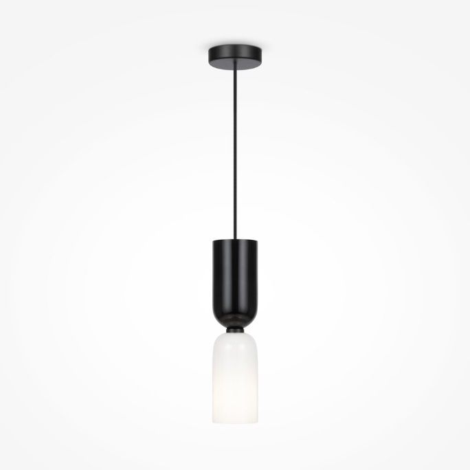 Minimalistyczna lampa wisząca Memory - klosz góra dół