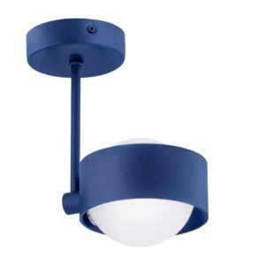 Niebieska lampa sufitowa łazienkowa Massimo - IP44