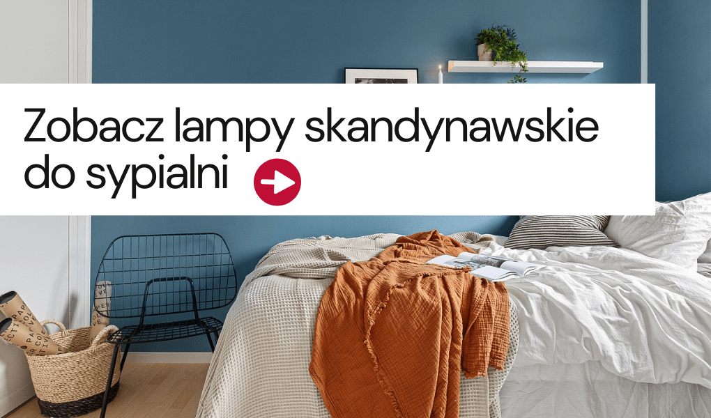 lampy do skandynawskiej sypialni