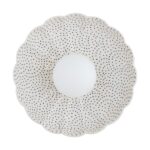 Ceramiczny kinkiet - plafon Boll - kremowy