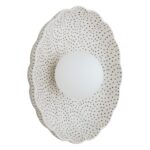 Ceramiczny kinkiet - plafon Boll - rękodzieło z ceramiki Bolesławiec