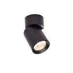 Czarny spot na sufit Pointa - na korytarz