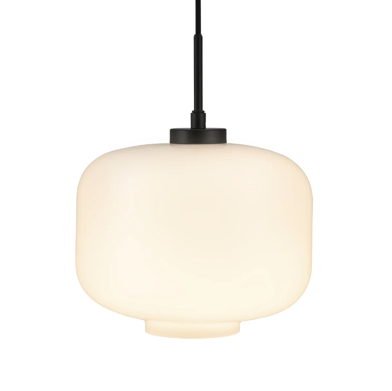 Nowoczesna lampa wisząca Arp D25 - czarna