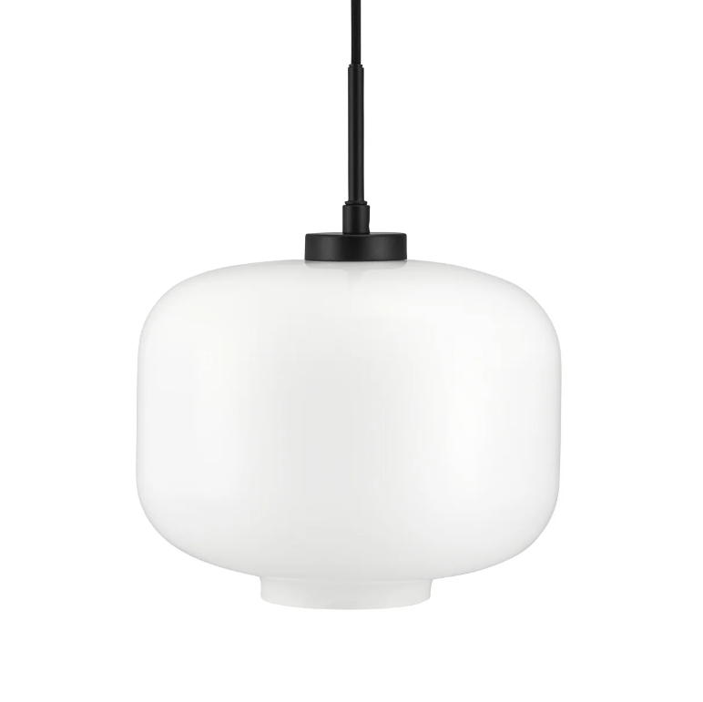 Nowoczesna lampa wisząca skandynawska Arp D25 - czarna