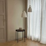 Biała lampa wisząca Copenhagen D26.5 - do salonu