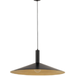 Duża lampa wisząca Hoshiko 70 cm - złoty środek