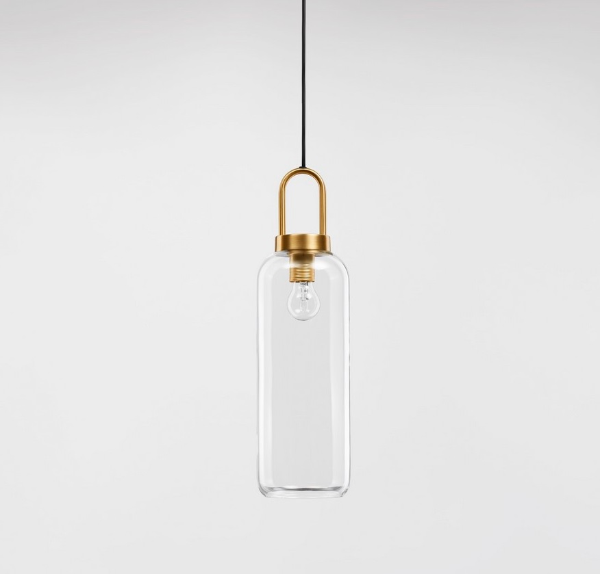 Klasyczna lampa wisząca Quina 15 - złota