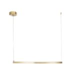 Lampa liniowa wisząca Beam LED - złota 120cm