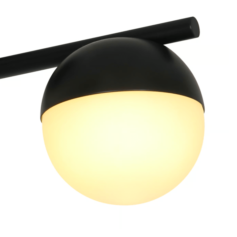 Lampa sufitowa Contina - czarna kulka