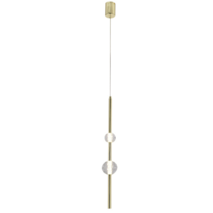Lampa wisząca Vaku - ozdobna w stylu art deco