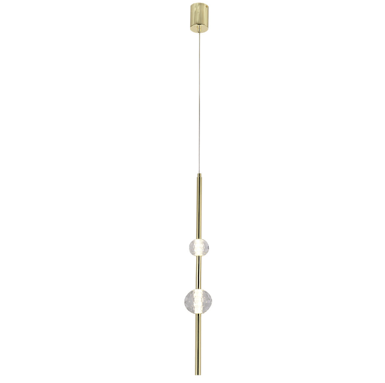 Lampa wisząca Vaku - ozdobna w stylu art deco