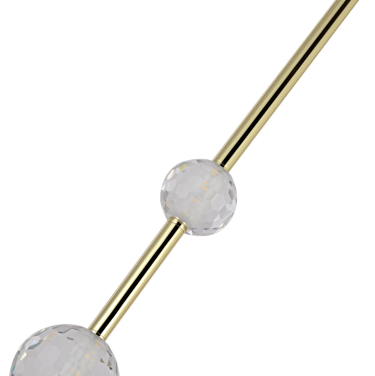Lampa wisząca Vaku - ozdobne kule LED