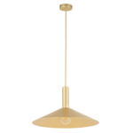 Nowoczesna złota lampa wisząca Hoshiko 50 cm - elegancka