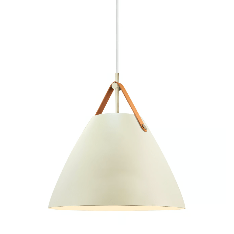 Piękna lampa wisząca Strap 36 - DFTP - piaskowa