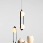 Podwójna lampa wisząca Riva - 2 kule