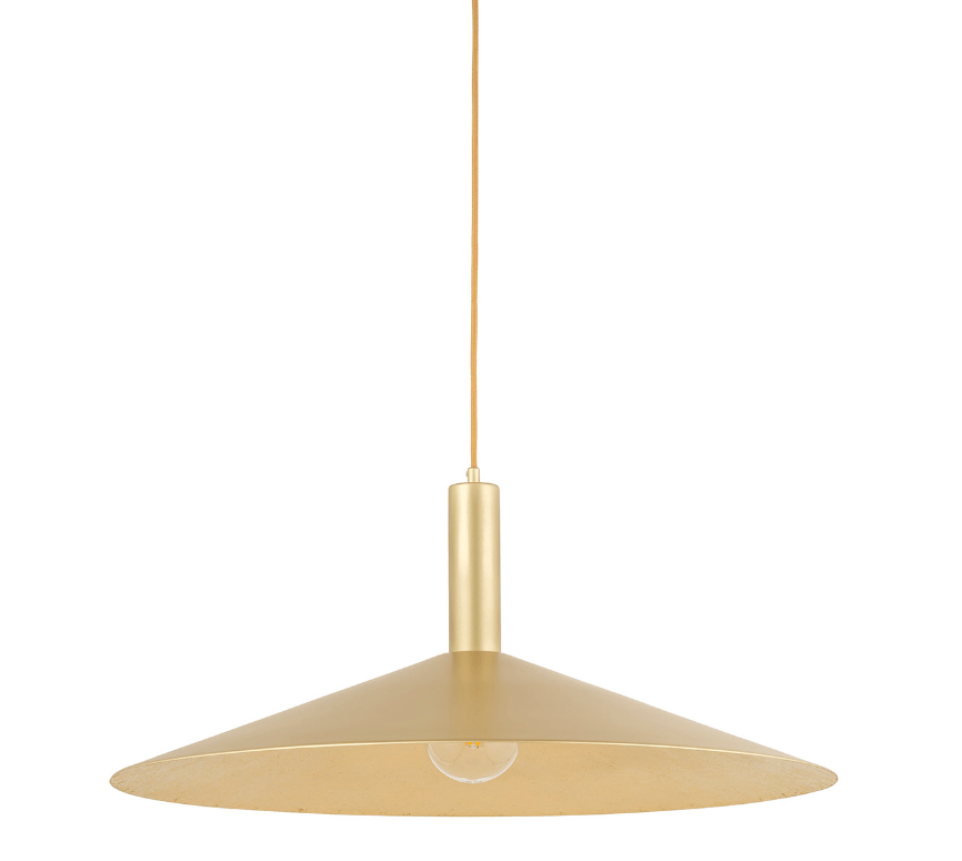 Złota lampa wisząca Hoshiko 70 cm - elegancka