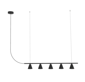 Listwowa lampa wisząca Rimini LED 3000K - minimalistyczna