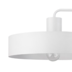 Biała lampa sufitowa Urban 2 - klosz 2