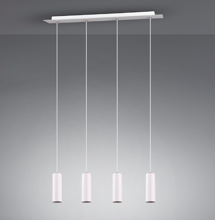 Biała lampa wisząca Marley 4