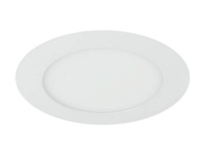 Białe płaskie oczko LED Candis 17cm - 9W, 6500K