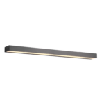 Czarny kinkiet do lustra Rocco LED 90 cm IP44