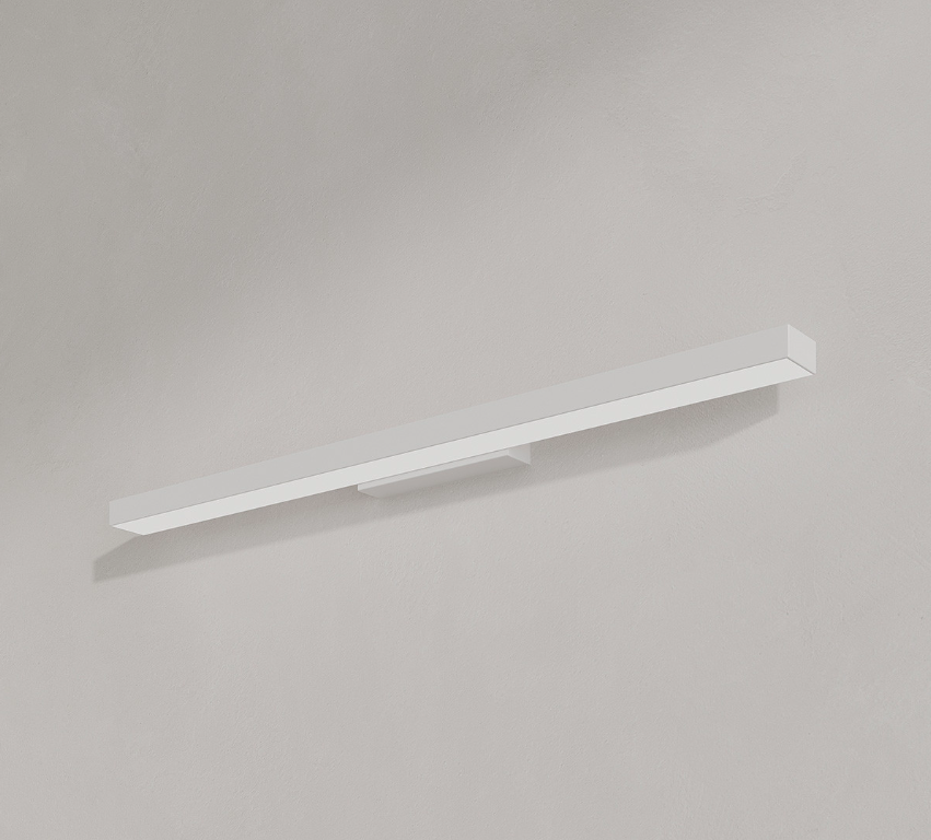 Długi biały kinkiet łazienkowy Aqua LED CCT IP44 - 92cm