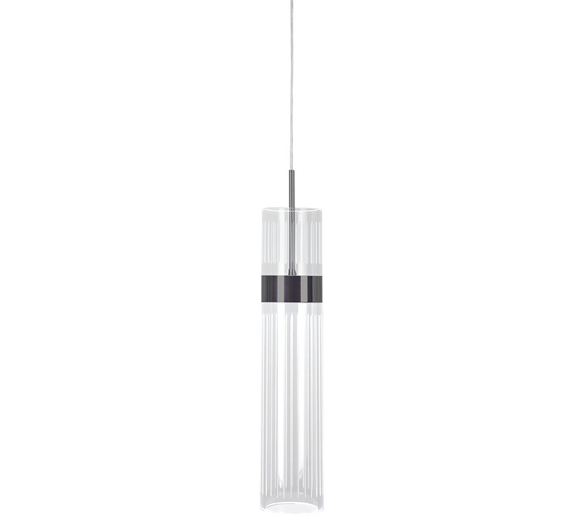 Grafitowa lampa wisząca Ambiente - Light Prestige