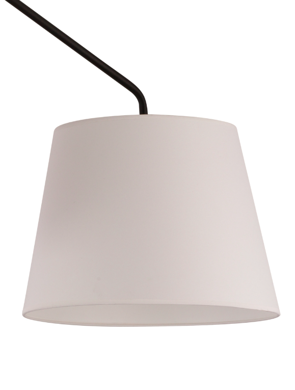 Lampa sufitowa CrossBee - białe abażury