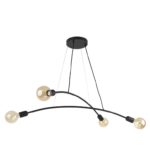 Lampa sufitowa industrialna Helix 4 - do aranżacji loft