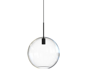 Lampa wisząca z transparentną kulą Sphere XL Nowodvorski